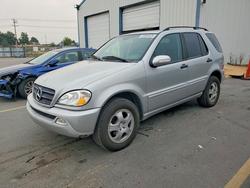 Mercedes-Benz salvage cars for sale: 2003 Mercedes-Benz Ml 350