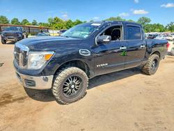 Salvage trucks for sale at Florence, MS auction: 2017 Nissan 2017 Niss Titan SV