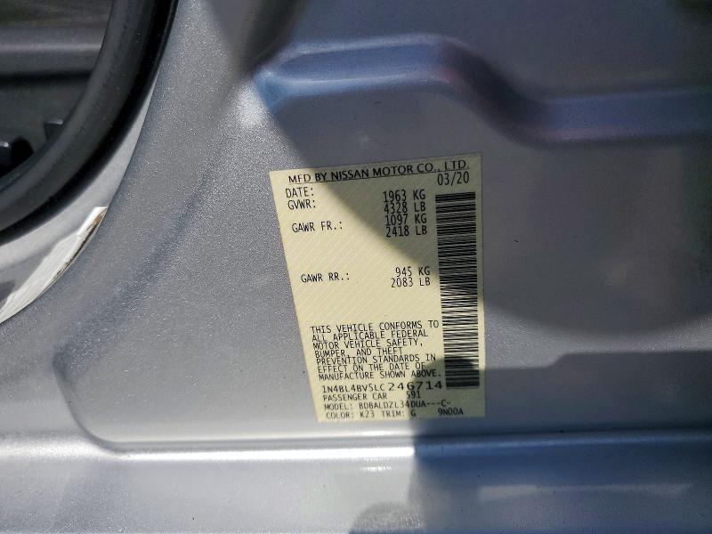 2020 Nissan Altima s