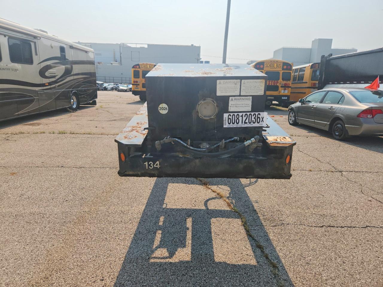 2018 Kenworth Lowboy Equipment Trailer