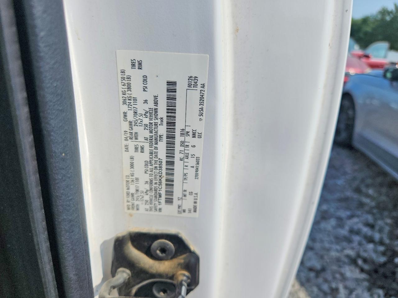 2019 Ford F150
