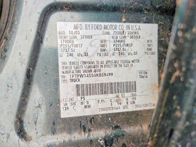 2004 Ford F150 Supercrew