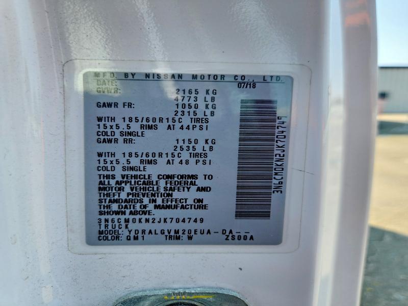 2018 Nissan NV200 SV