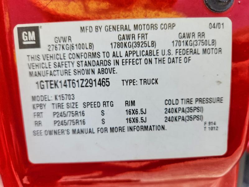 2001 GMC New Sierra K1500