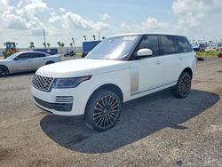 2018 Land Rover Range Rover hse en venta en Clewiston, FL