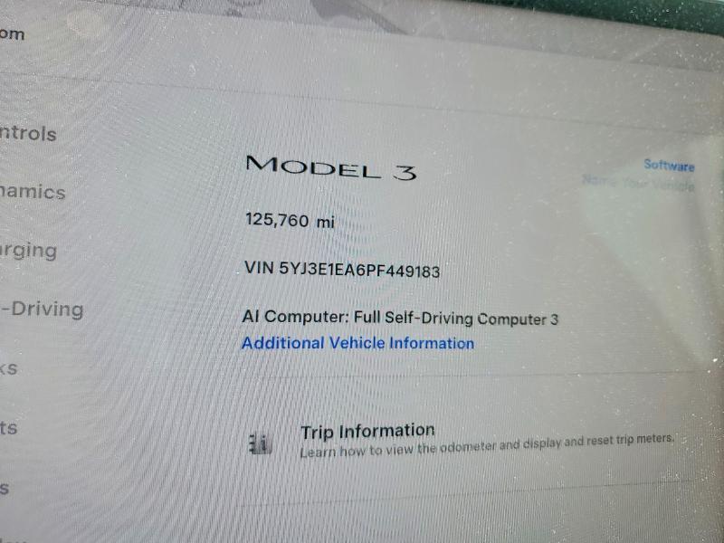 2023 Tesla Model 3