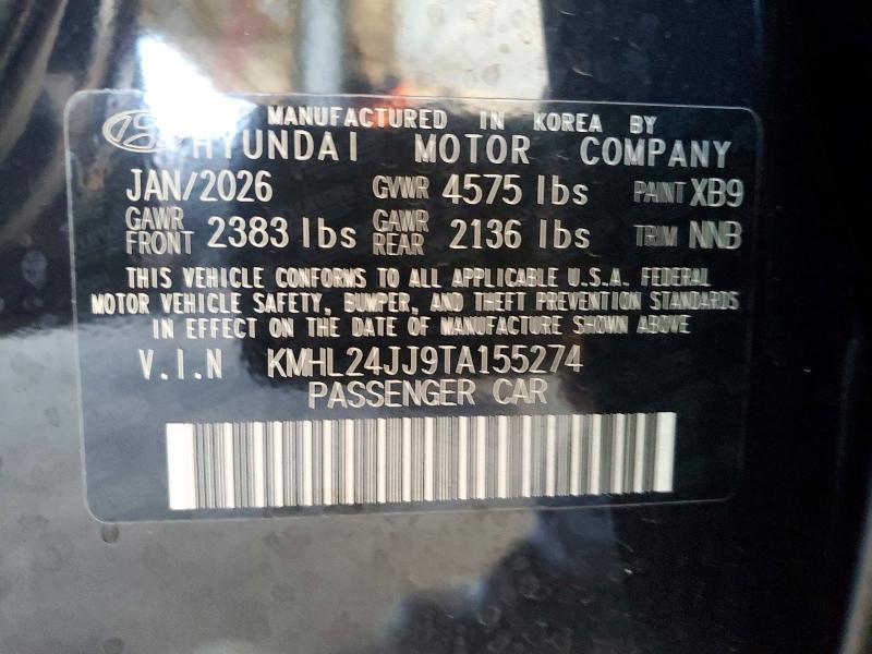 2026 Hyundai Sonata Hybrid Blue