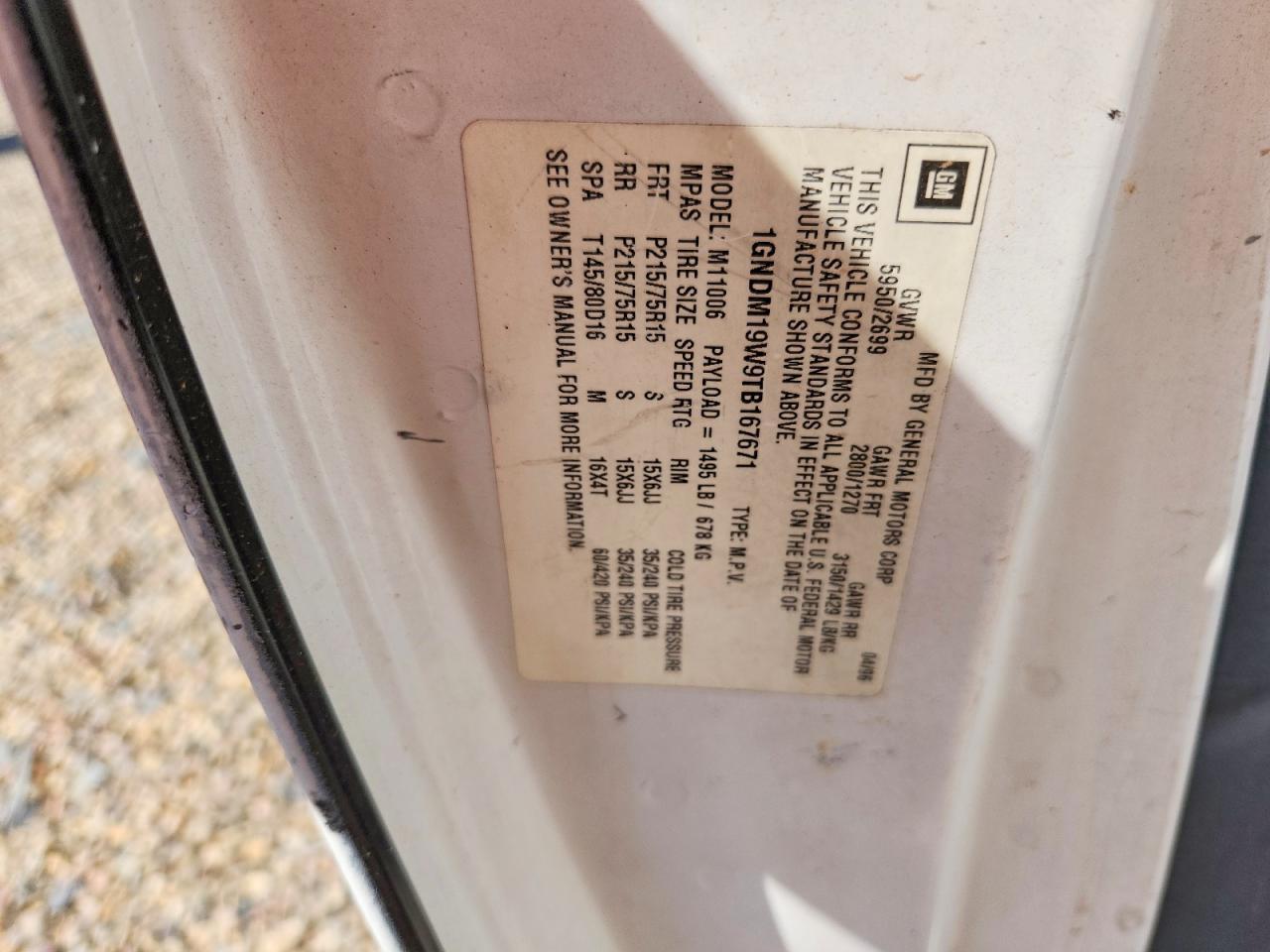2003 Chevrolet Astro