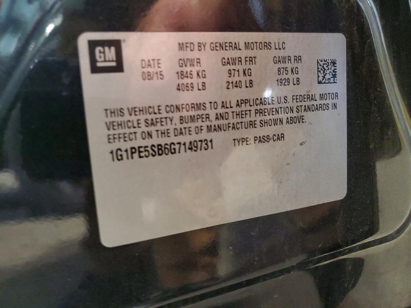 2016 Chevrolet Cruze Limited lt