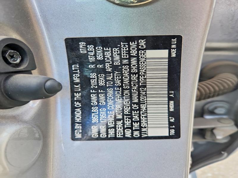 2020 Honda Civic Sport