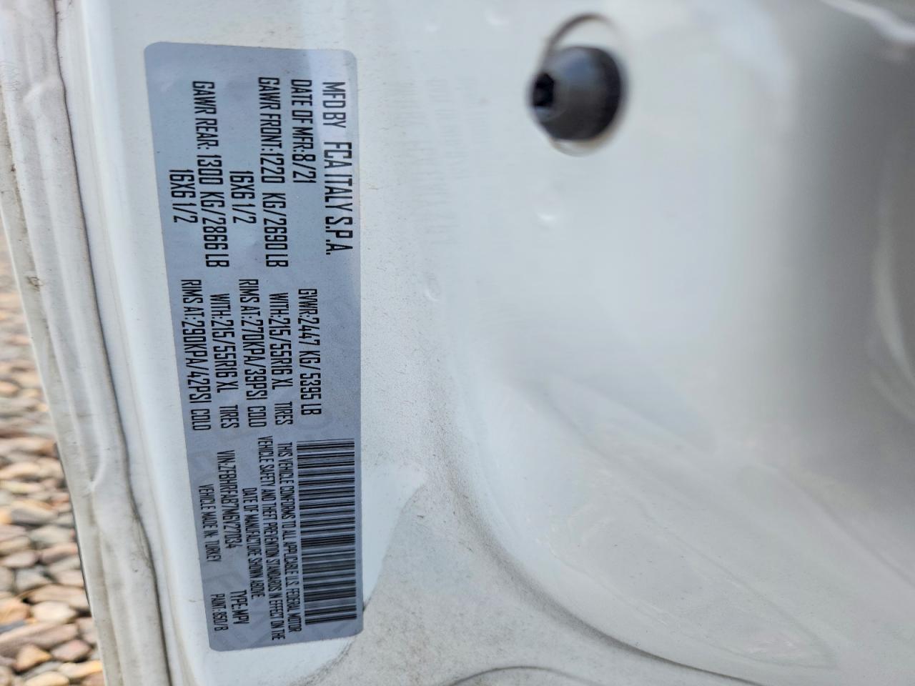 2021 Dodge RAM Promaster City