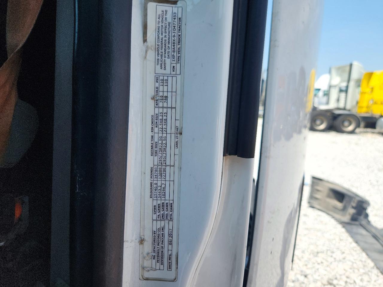 2018 Peterbilt 579 Semi Truck