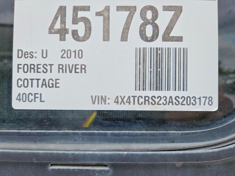 2010 Forest River Cedar Creek Camper