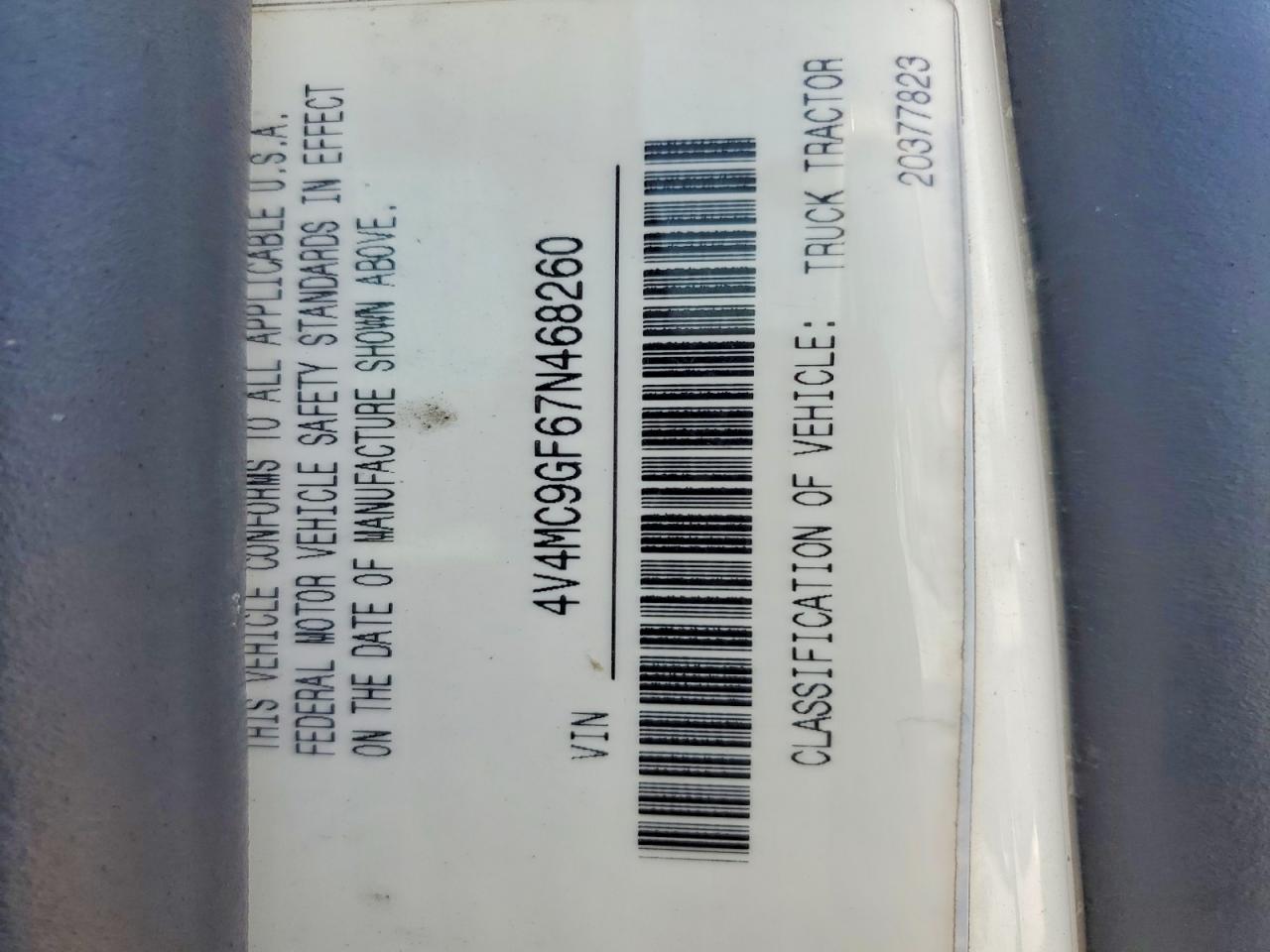 2007 Volvo VNM Semi Truck