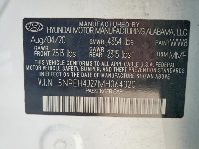 2021 Hyundai Sonata Limited