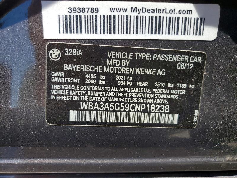 2012 BMW 328 i