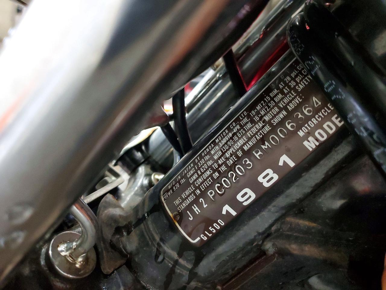 1981 Honda GL500