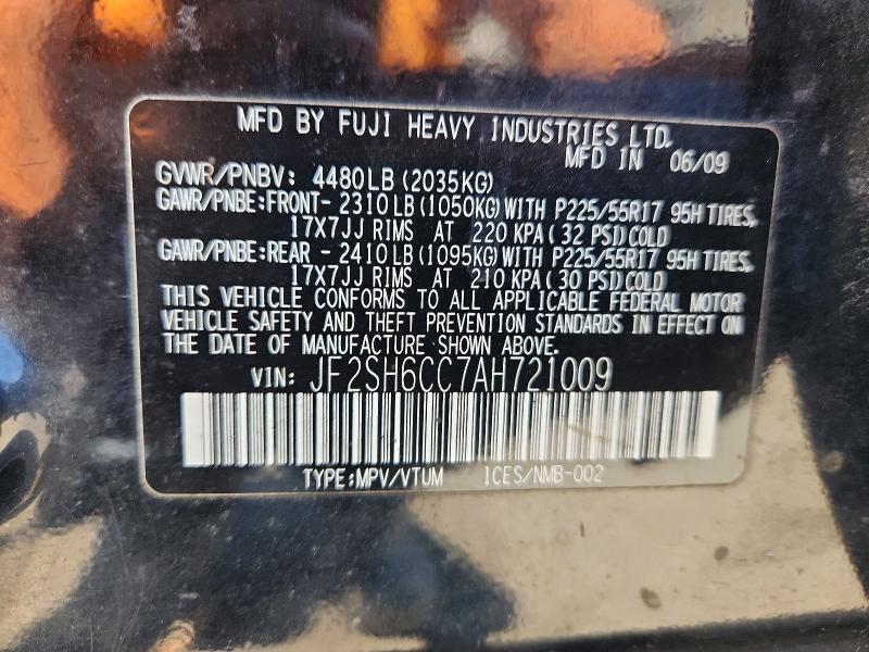 2010 Subaru Forester 2.5x Premium