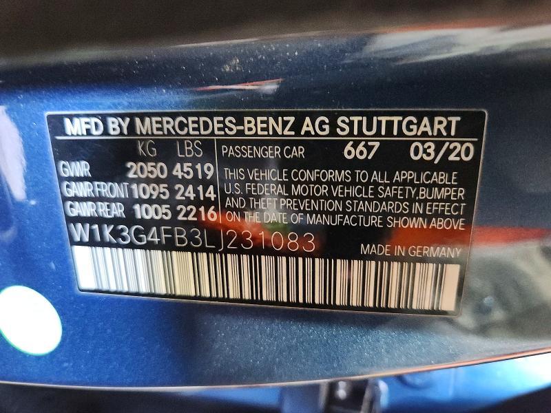 2020 Mercedes-Benz A 220 4matic