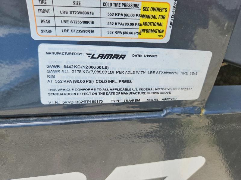 2026 Lamar 36FT-Equipment Trailer