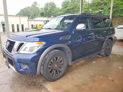 Nissan Armada salvage cars for sale: 2017 Nissan Armada Platinum