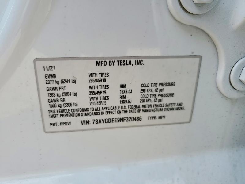 2022 Tesla Model y