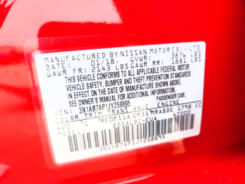 2018 Nissan Sentra sv