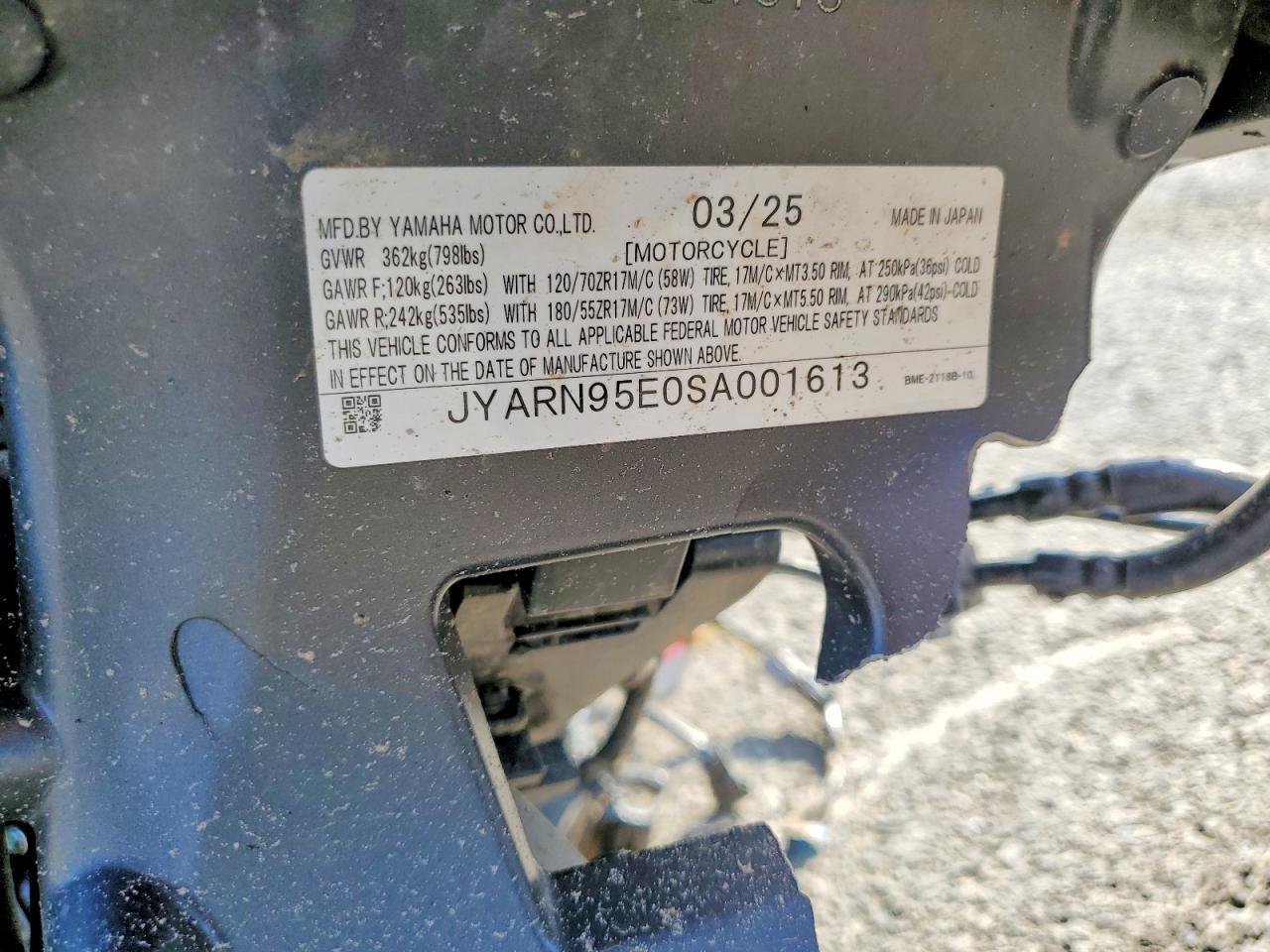 2025 Yamaha MT09 SP