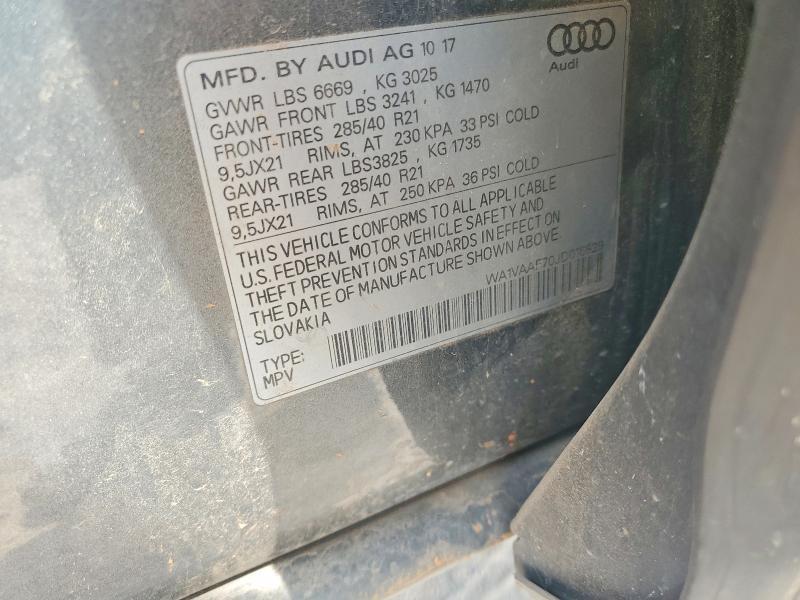 2018 Audi Q7 Prestige