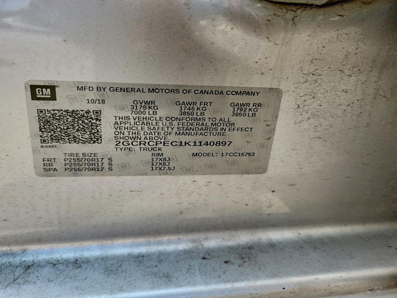 2019 Chevrolet Silverado LD C1500 LT