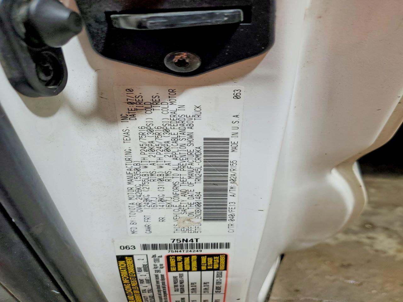 2011 Toyota Tacoma Base