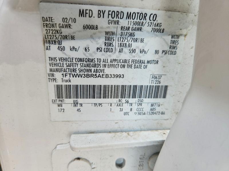 2010 Ford F350 Super Duty