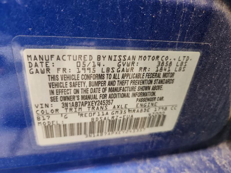 2014 Nissan Sentra sr