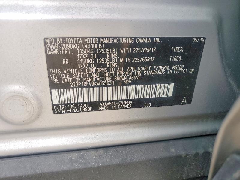 2019 Toyota Rav4 xle