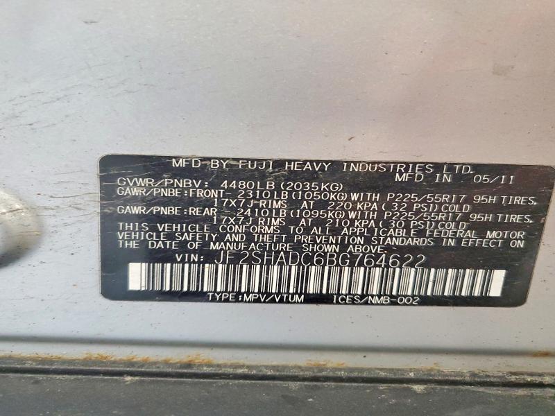 2011 Subaru Forester 2.5x Premium