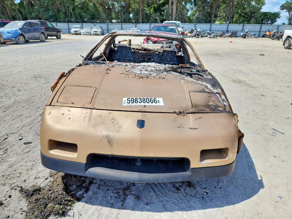 1986 Pontiac Fiero se