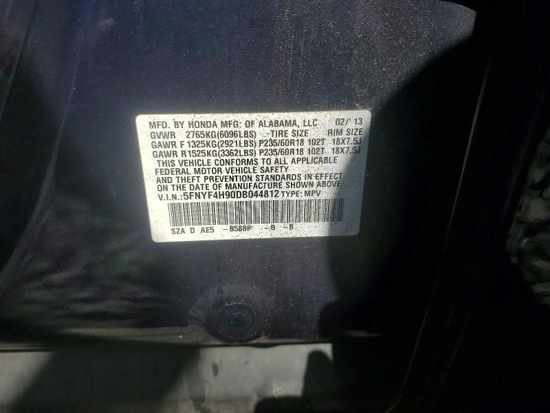 2013 Honda Pilot Touring