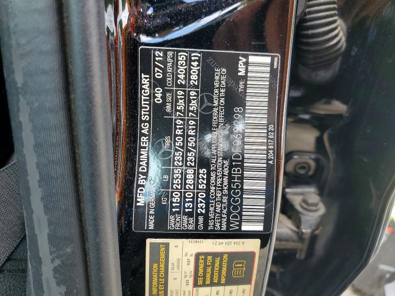 2013 Mercedes-Benz Glk 350