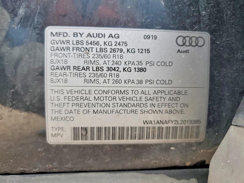 2020 Audi Q5 Premium/titanium Premium