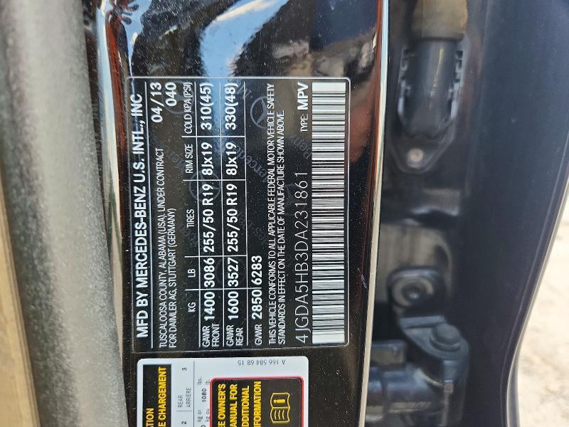 2013 Mercedes-Benz Ml 350 4matic