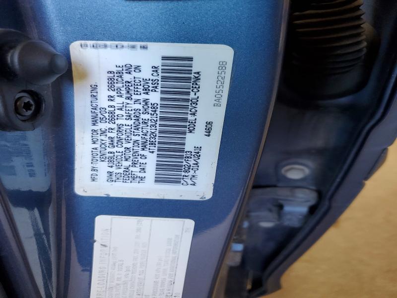 2003 Toyota Camry le