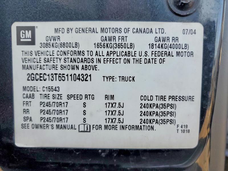 2005 Chevrolet Silverado C1500