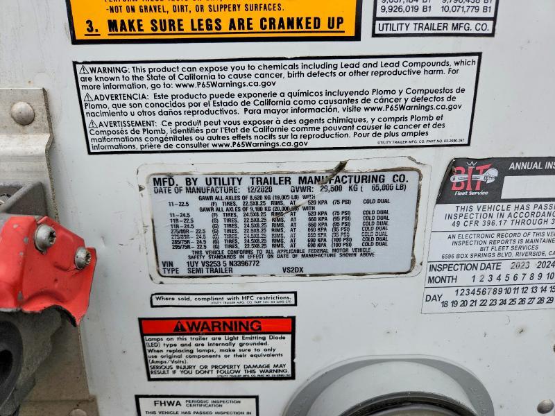 2022 Utility Trailer DRY Van