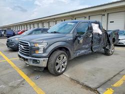 Ford f150 salvage cars for sale: 2015 Ford F150 Supercrew