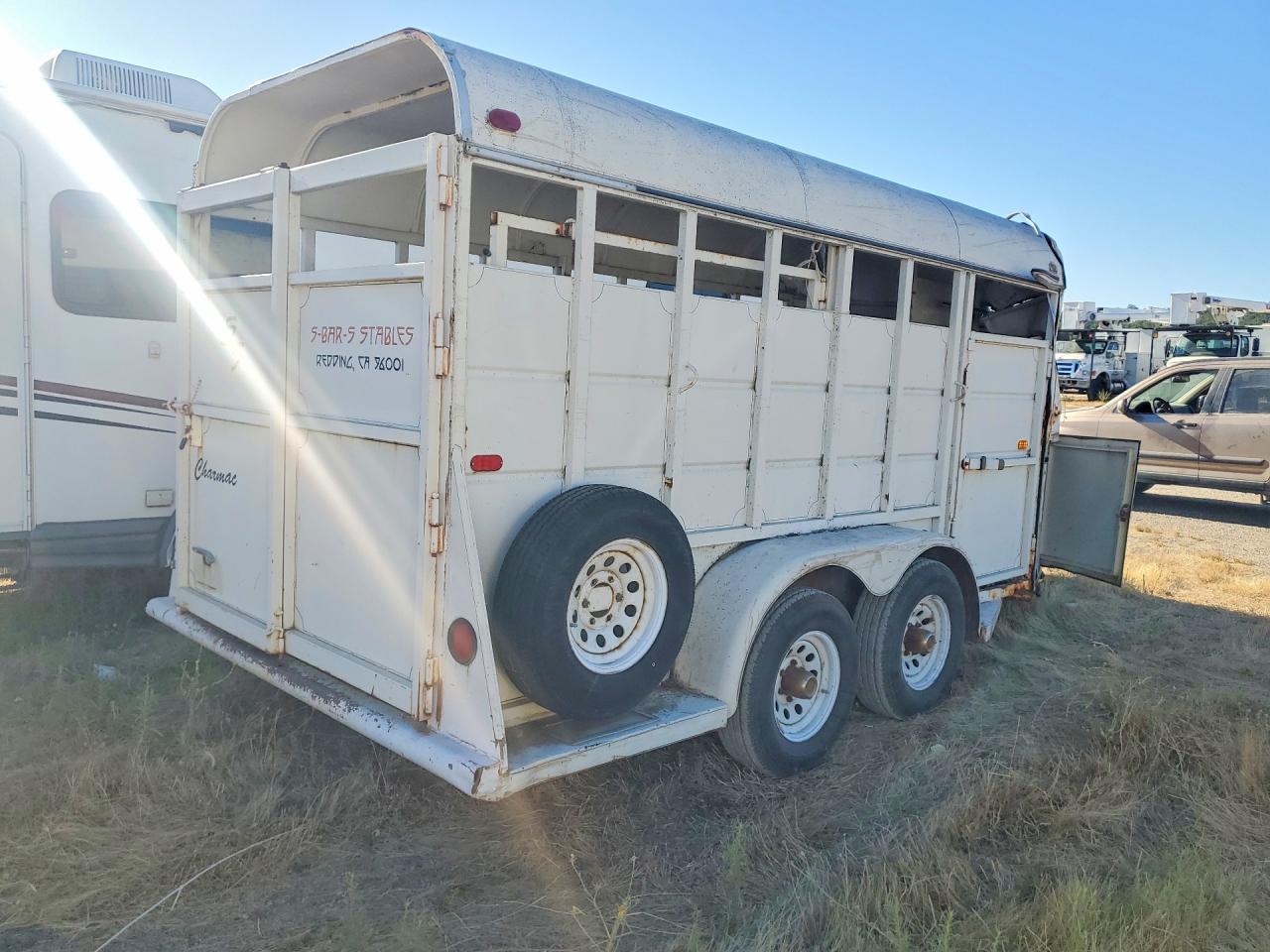 1991 Charmac Livestock Trailer