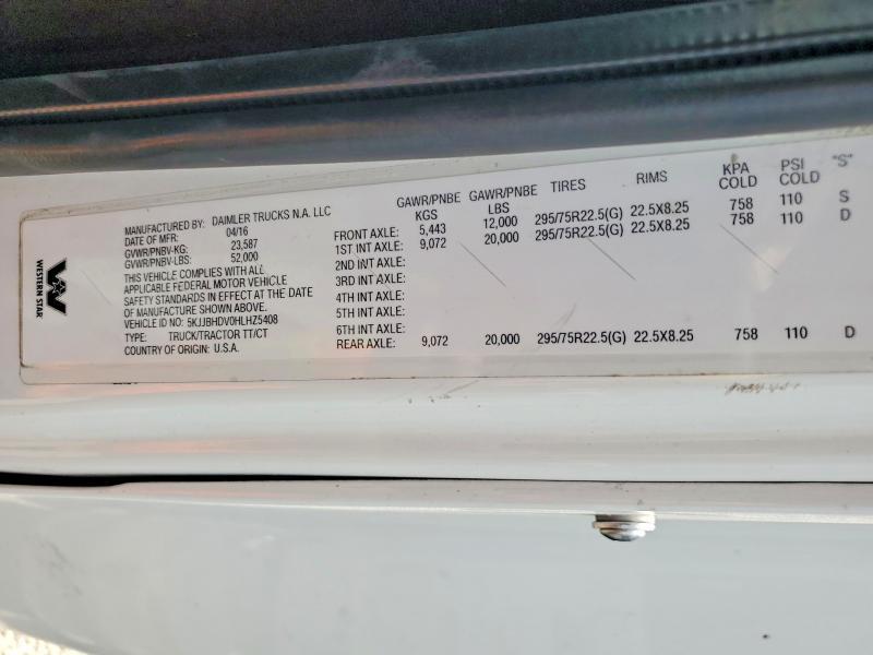 2017 Western Star 2017 Western Star 5700 Semi Truck