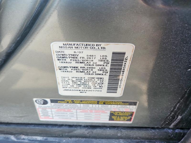 2008 Infiniti Fx35 Base