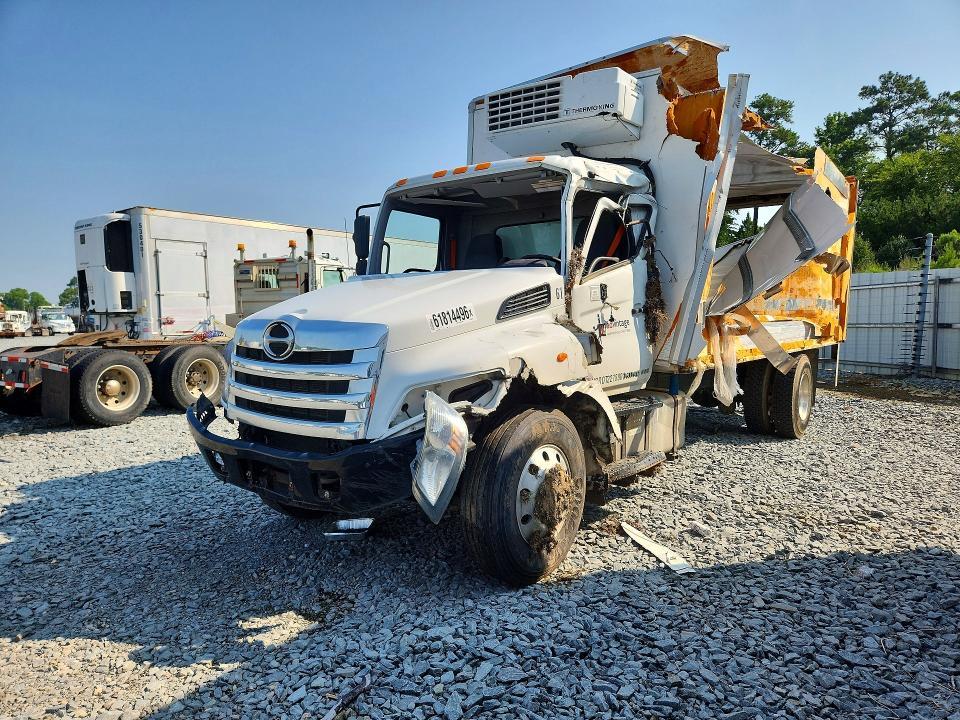 2020 Hino 268A-Refrigerated BOX Truck