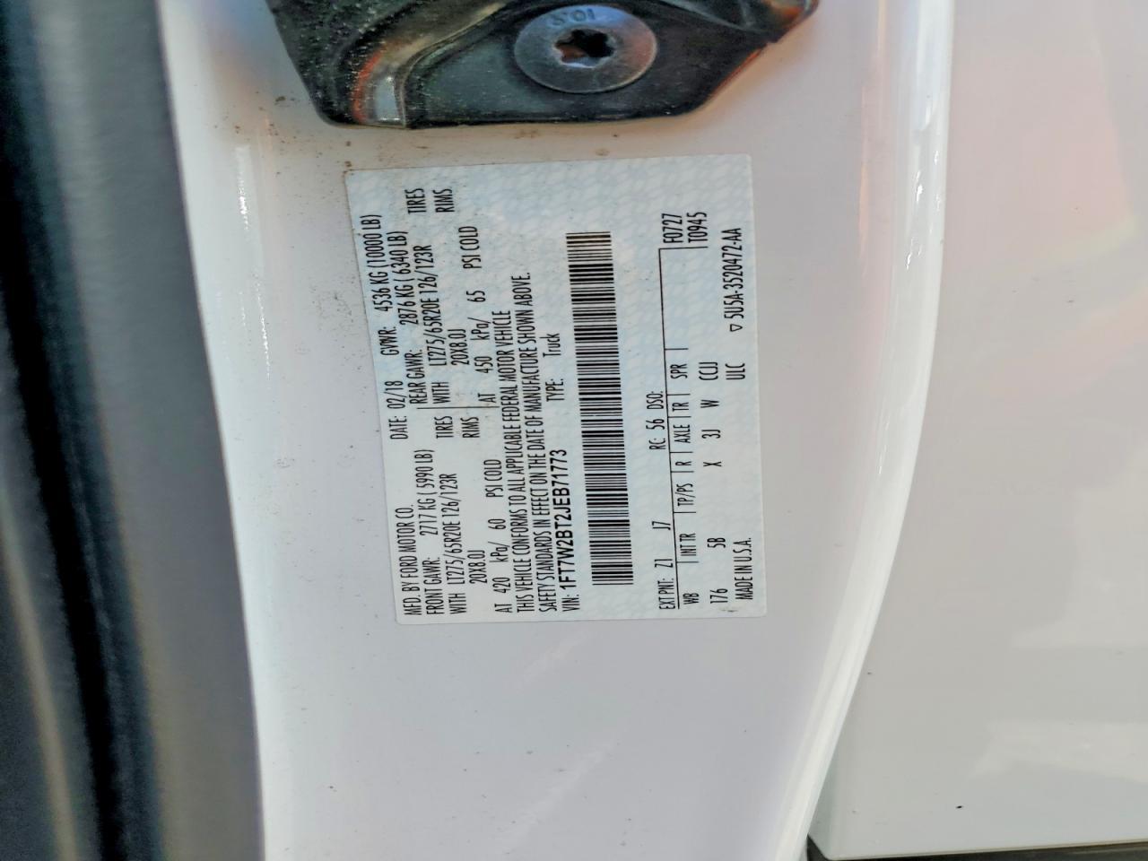 2018 Ford F250 Super Duty