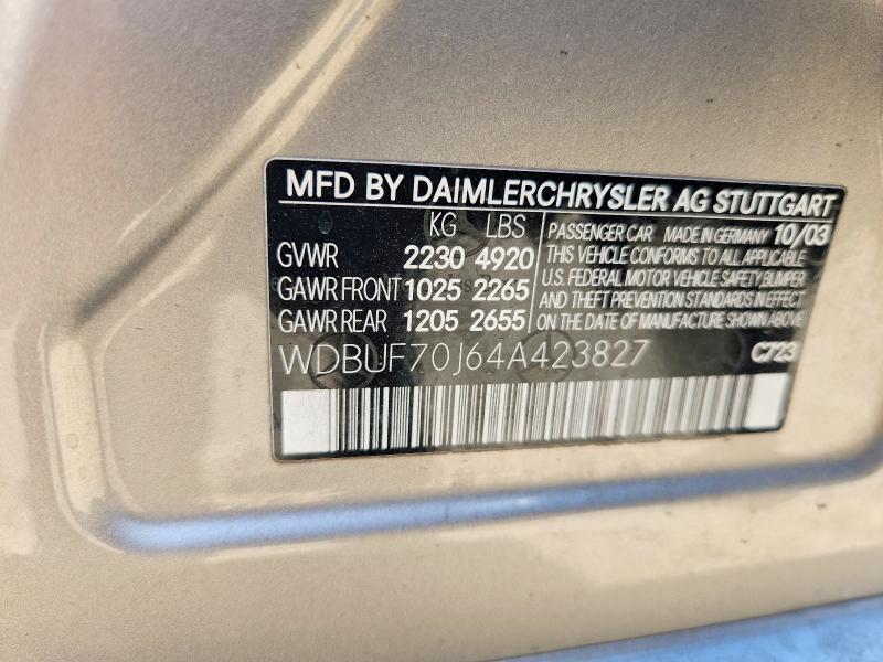2004 Mercedes-Benz E 500